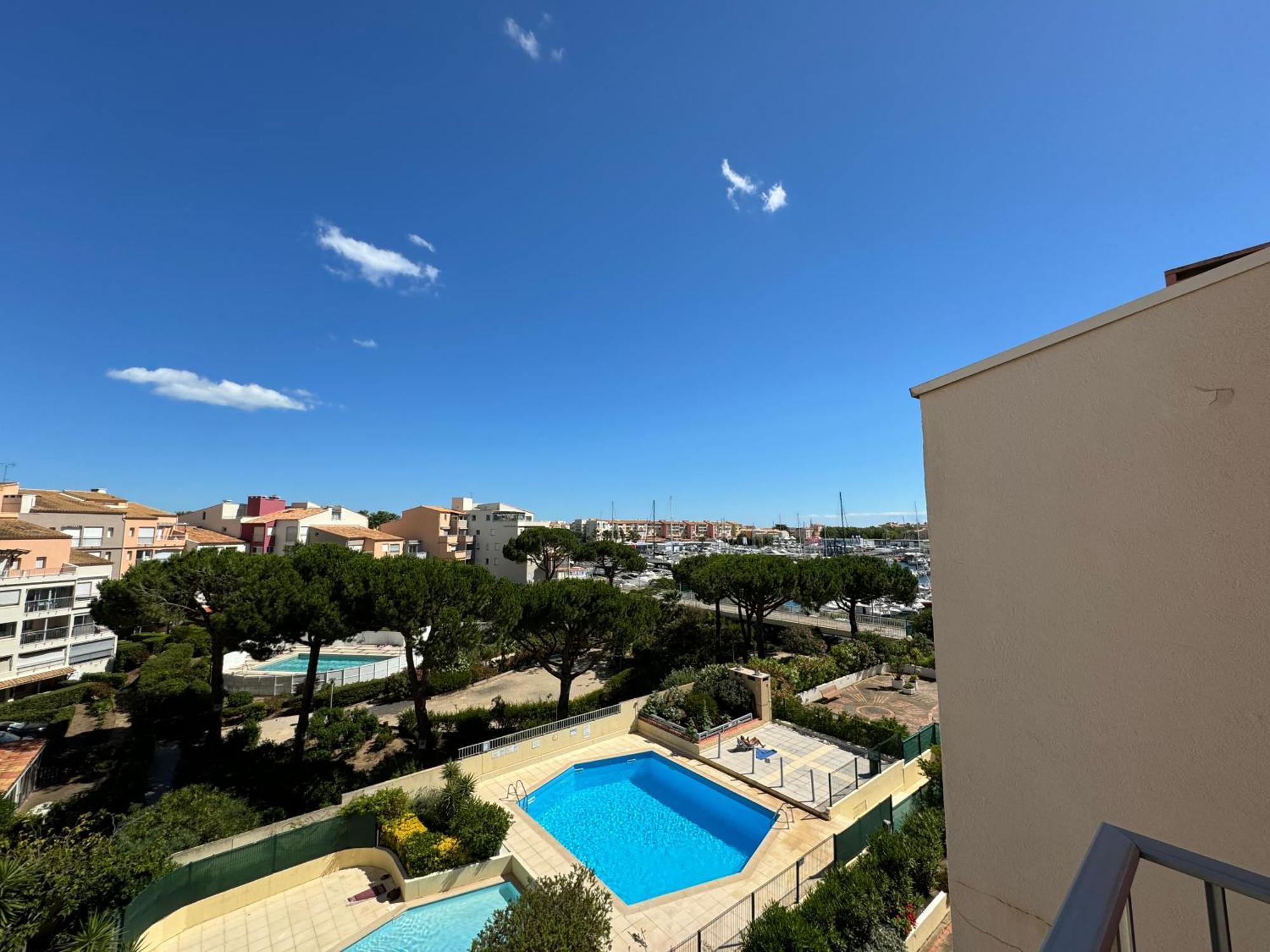 T1 Cap D'Agde Piscine Port Apartment Bagian luar foto