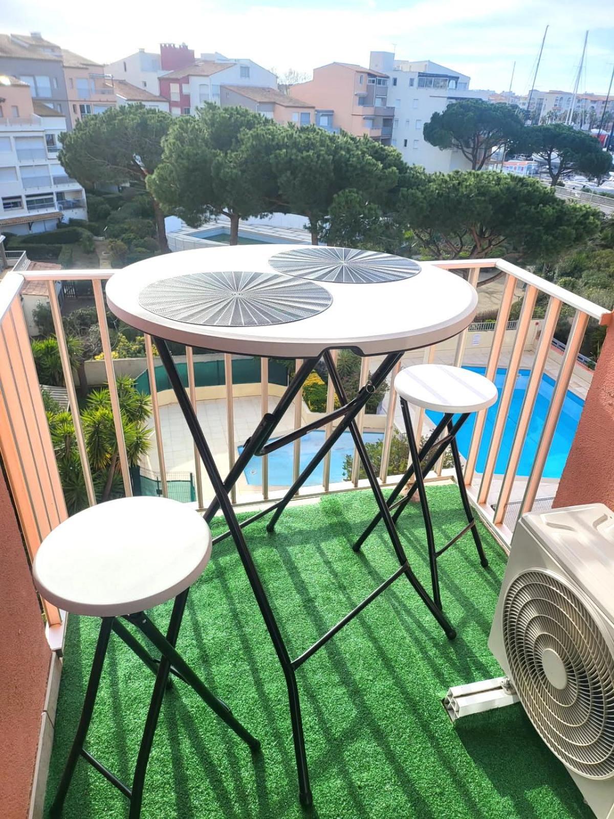 T1 Cap D'Agde Piscine Port Apartment Bagian luar foto